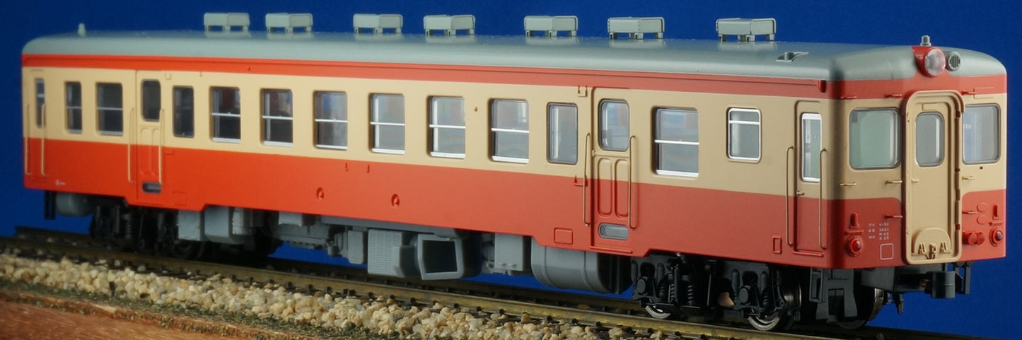 JNR-DMU-Kiha52,Powered,Painted(vermilion,cream)