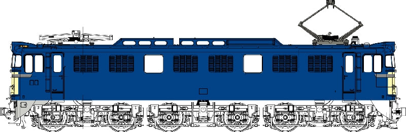 JNR ELECTRIC CLASS EF60-500 (1965) Blue