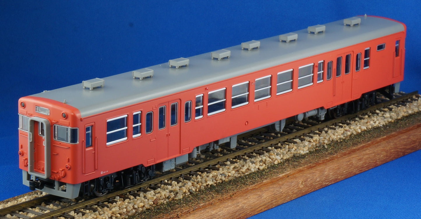 JNR-DMU-Kiha23,Powered,Painted(red)