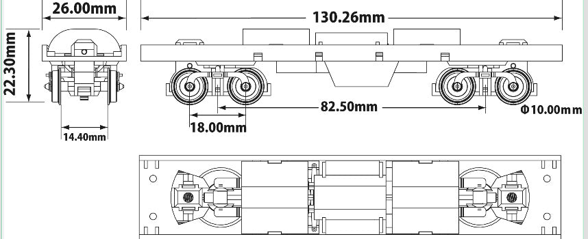 HO Power Chassis No.03